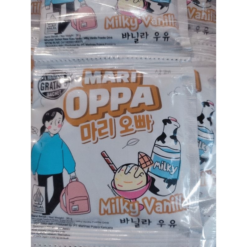 

Marioppa Milky Vanila isi 15 pcs