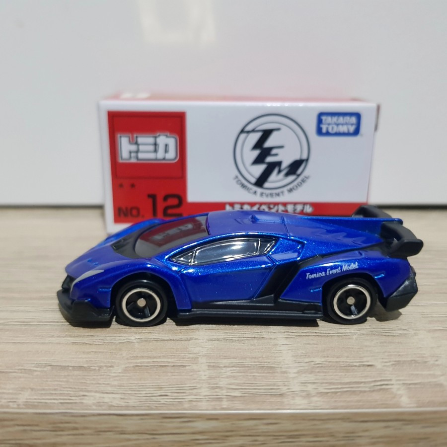 Tomica Event Model TEM Lamborghini Veneno Biru