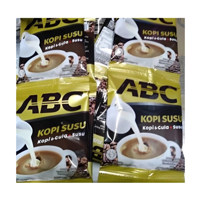 

Kopi susu abc 1 renteng isi 12