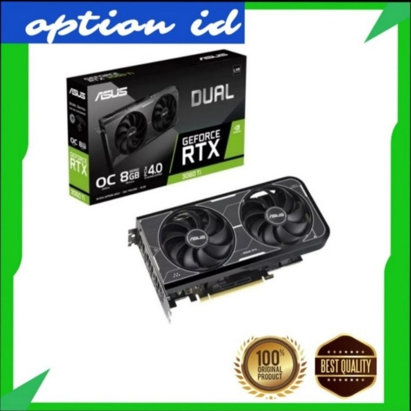VGA ASUS DUAL GeForce RTX 3060 Ti OC 8G | RTX3060 Ti 8GB GDDR6X