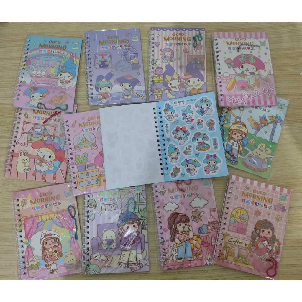 

MTH Buku Sticker Sanrio My Melody Momo Cute Girl SZ187