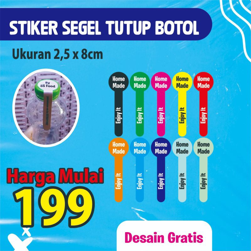 

Stiker Tutup Botol Minuman Jus/Jamu/Pudot