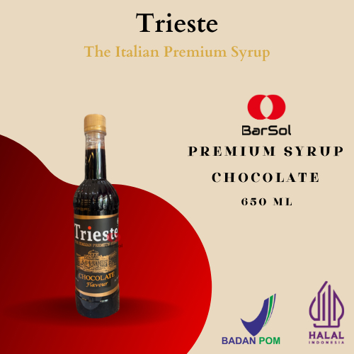 

Trieste Syrup Chocolate 650 Ml - Barsol Indonesia