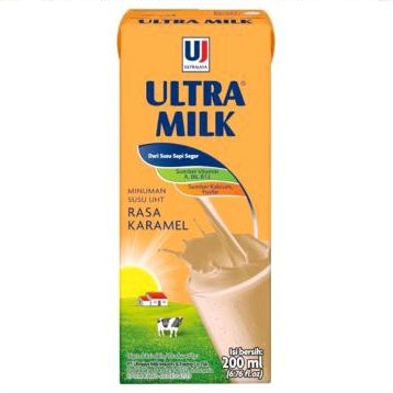 

Susu Ultra Milk UHT 1000ml Karamel