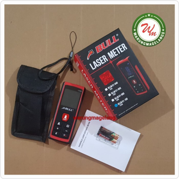 

BULL BLLM 01 100 ALAT UKUR METERAN DIGITAL LASER DISTANCE METER 100M Berkualitas