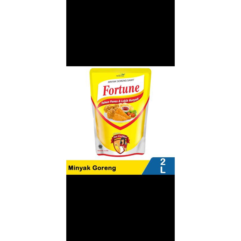 

minyak goreng fortune refill 2L murah