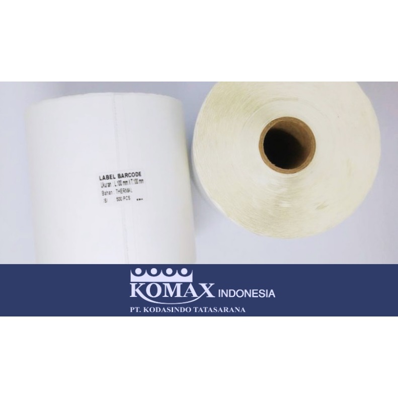 

LABEL THERMAL 100 X 100 ISI 500 PCS - 4x4 inch