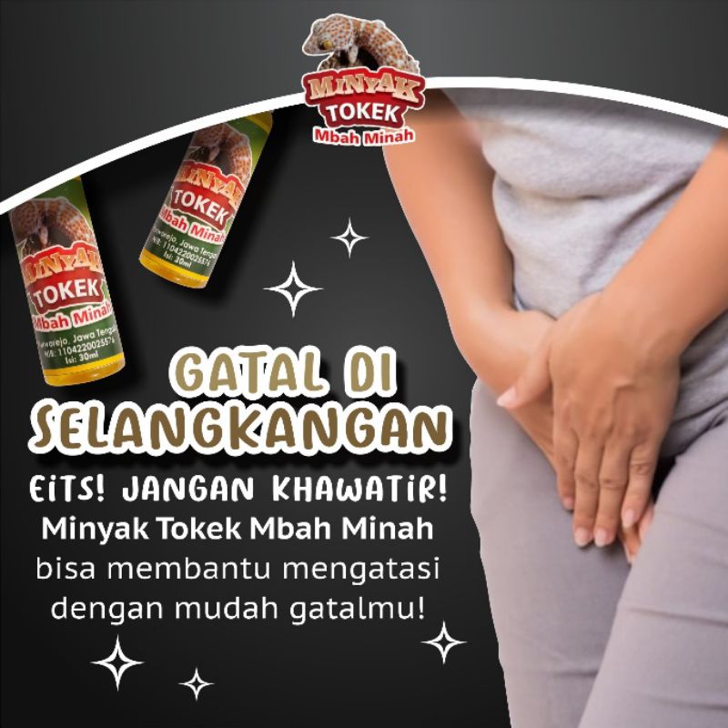 MINYAK TOKEK UNTUK GATAL DI SELANGKANGAN | ALERGI PANAS DEBU KOTORAN| GATAL PARAH