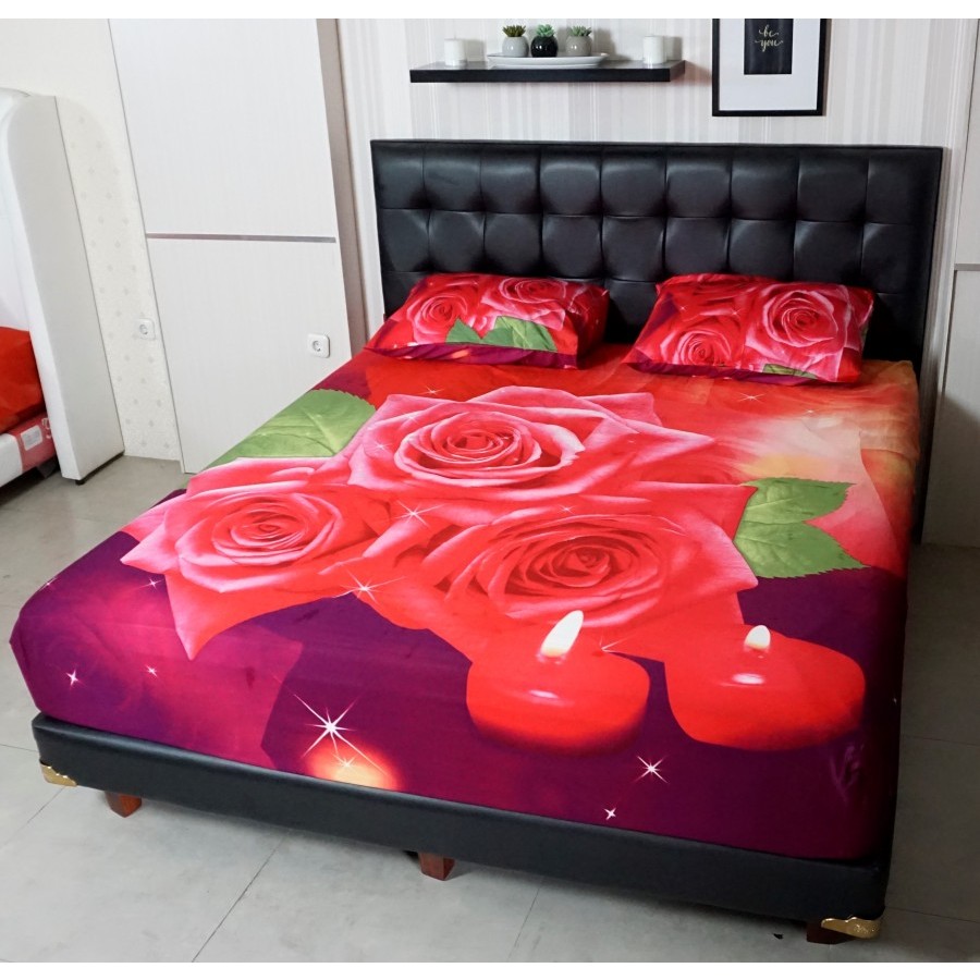 Idola Style Lavender Sprei Katun Jepang 180x200 T40 cm LV-8008