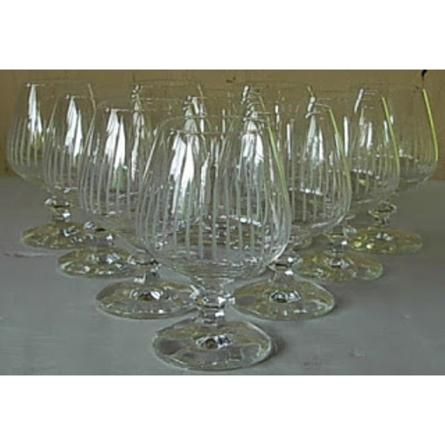 gelas kristal grafir halus 10 buah SEPULUH BUAH