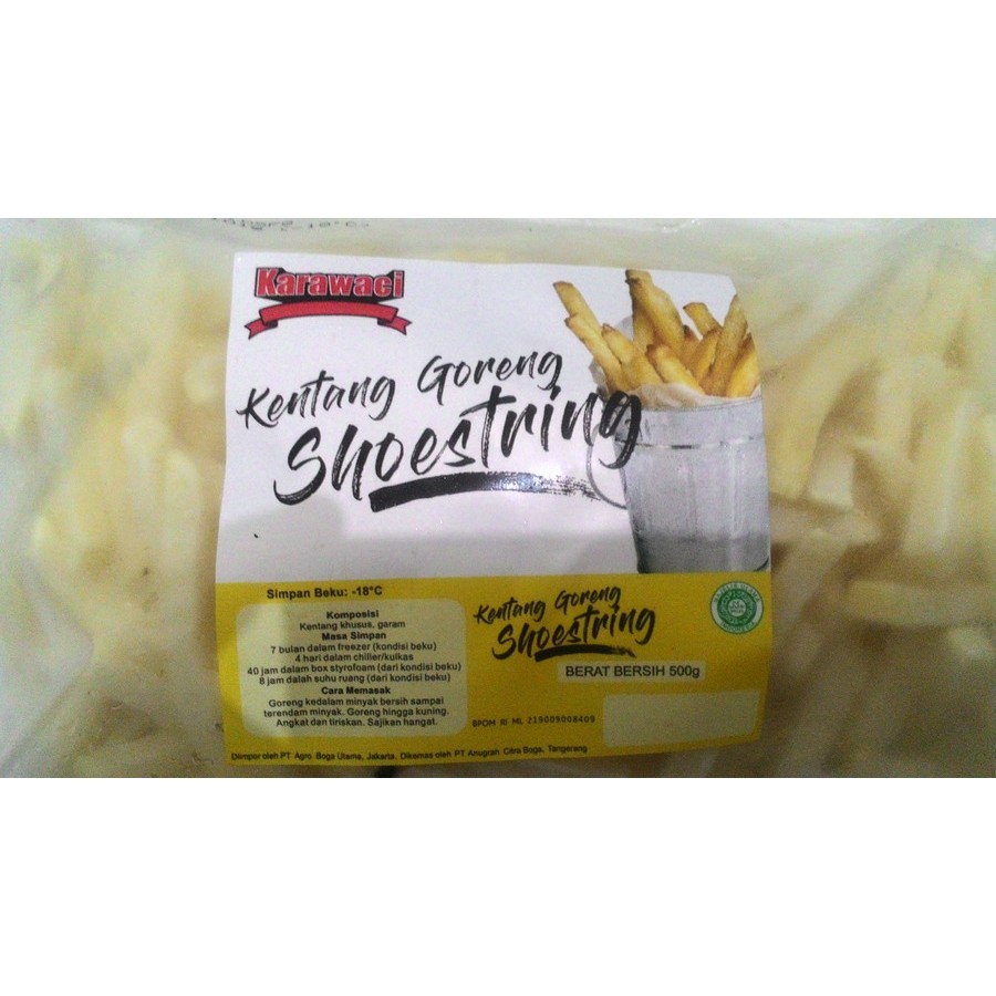 

Kentang goreng shoestring Karawaci