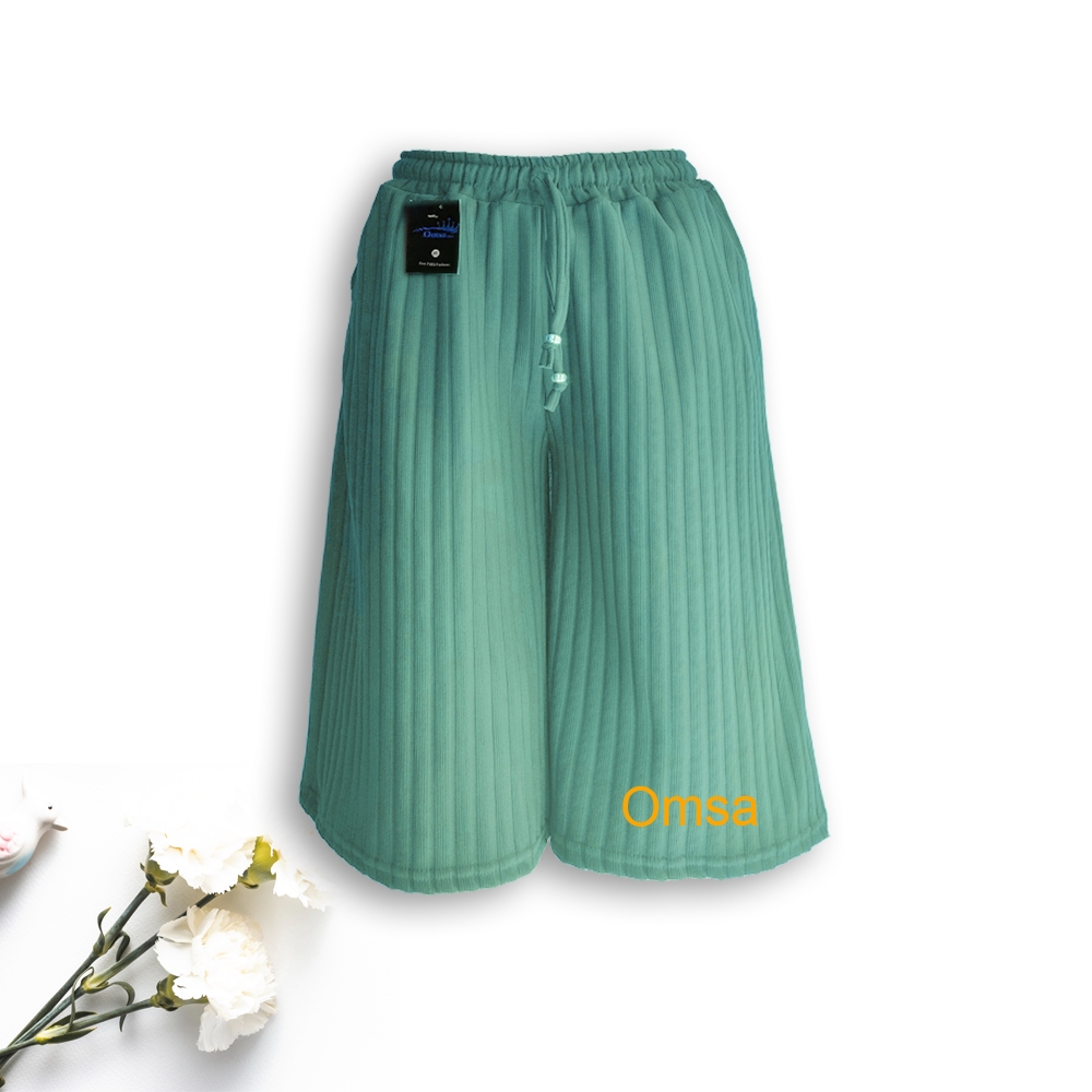 Kulot Pendek Knit Hornet Jumbo Celana kulot pendek wanita Premium