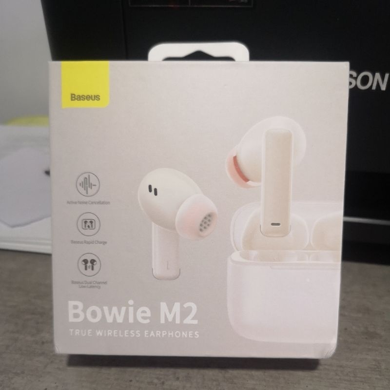 Baseus Bowie M2+ Earphone Nirkabel Bluetooth TWS ANC