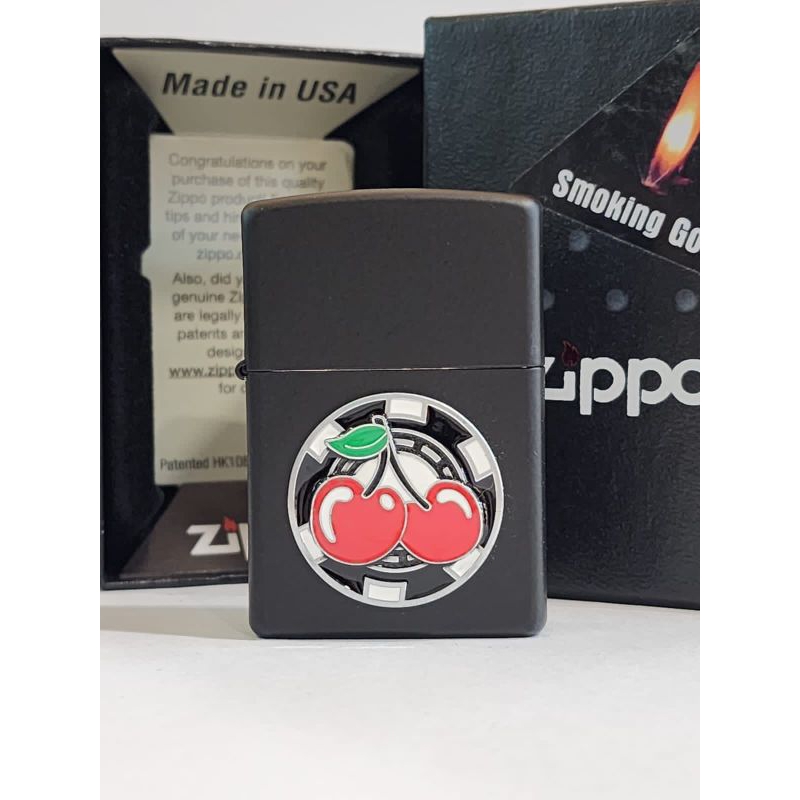 Zippo Original Cherries Poker chip Emblem 48905