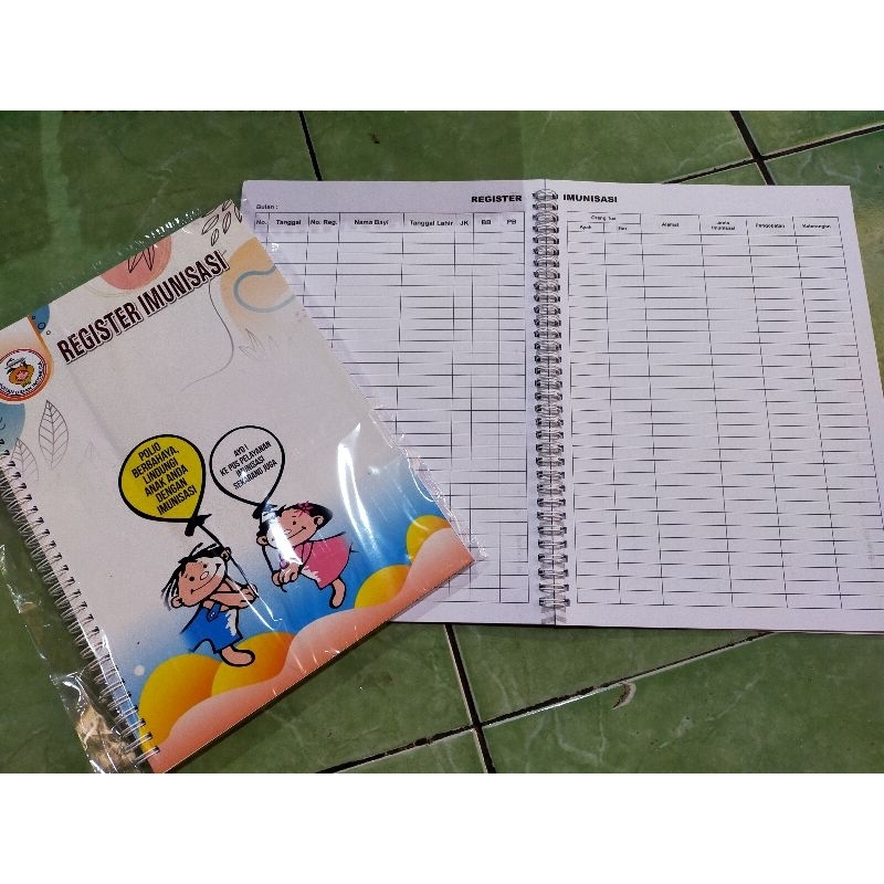 BUKU REGISTER EKLUSIF IMUNISASI