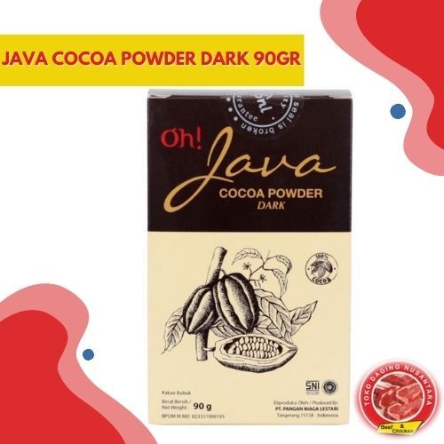 

JAVA COCOA POWDER DARK 90GR