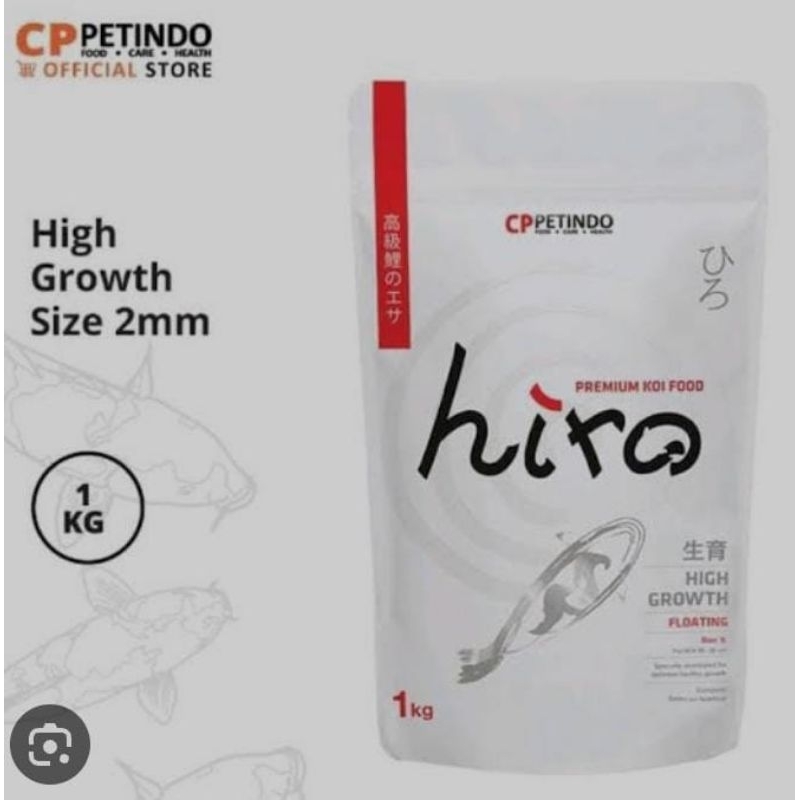 Pakan ikan koi Hiro growth/color