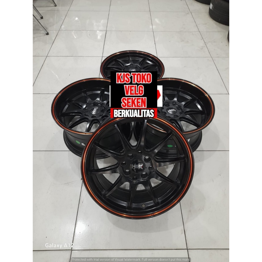 MENJUAL VELG RACING SECOND TERMURAH BERKUALITAS BUAT MOBIL YARIS HONDA BRIO MOBILIO HONDA JAZZ FREED