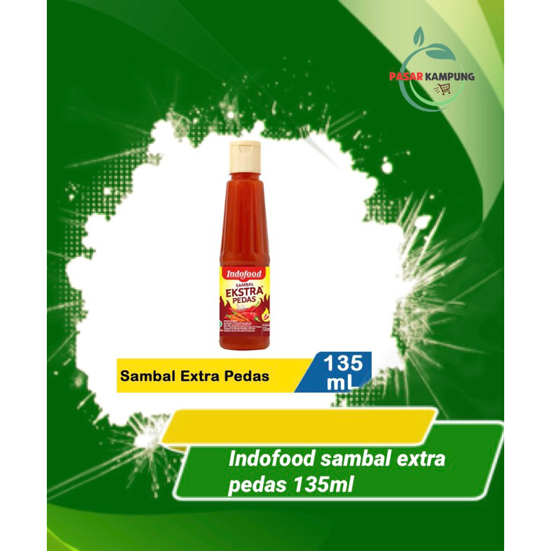 

Indofood sambal extra pedas 135ml