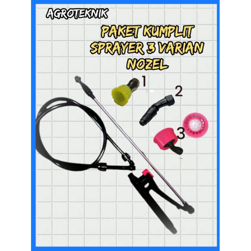 paket sprayer semprot tanaman tangki manual /elektrik