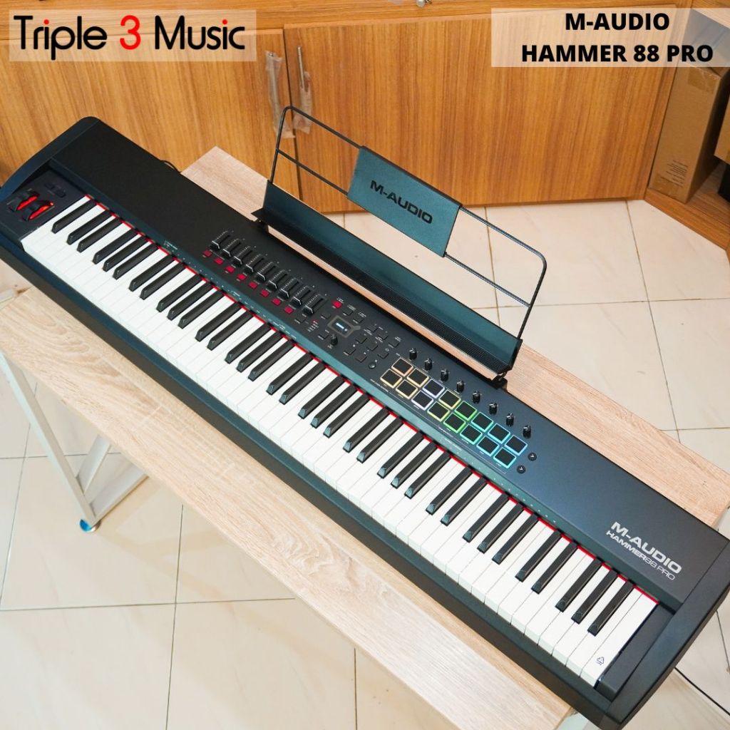 M-AUDIO Hammer 88 Pro 88 keys Midi Controller 88 keys hammer tuts