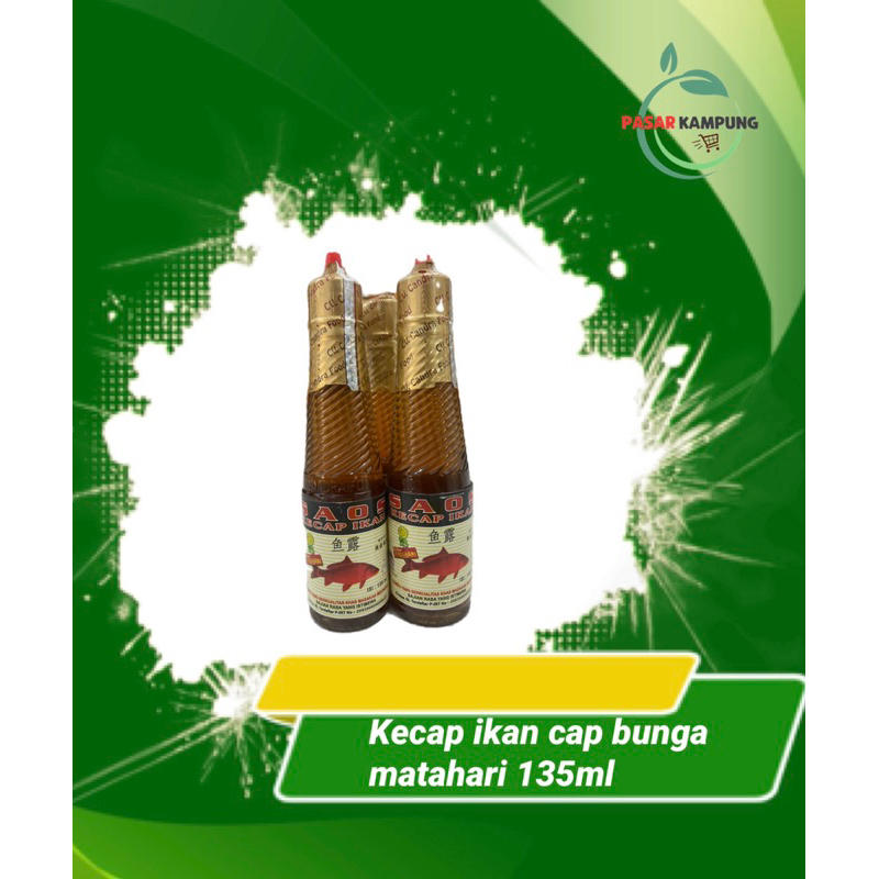 

Kecap ikan cap bunga matahari 135ml