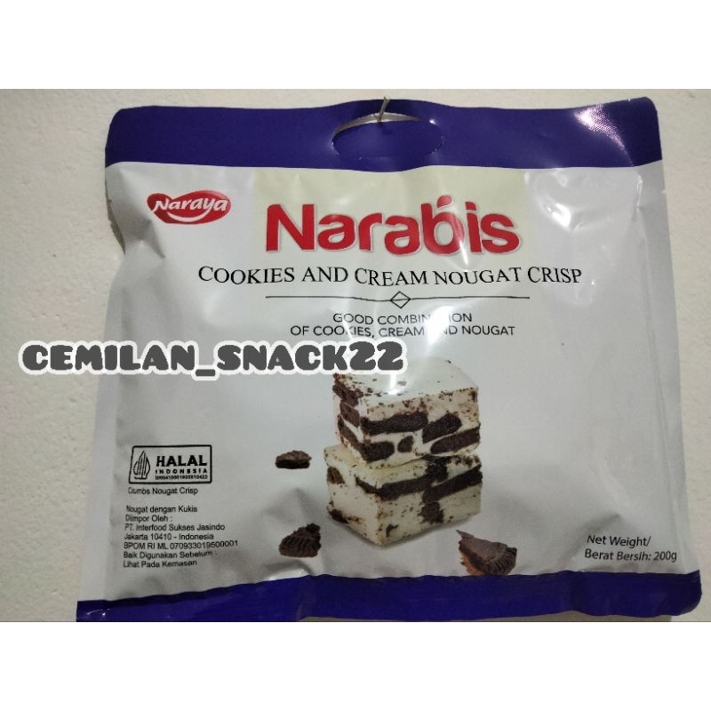 

naraya // narayabis // narayabis assortment // narabis cookies and cream