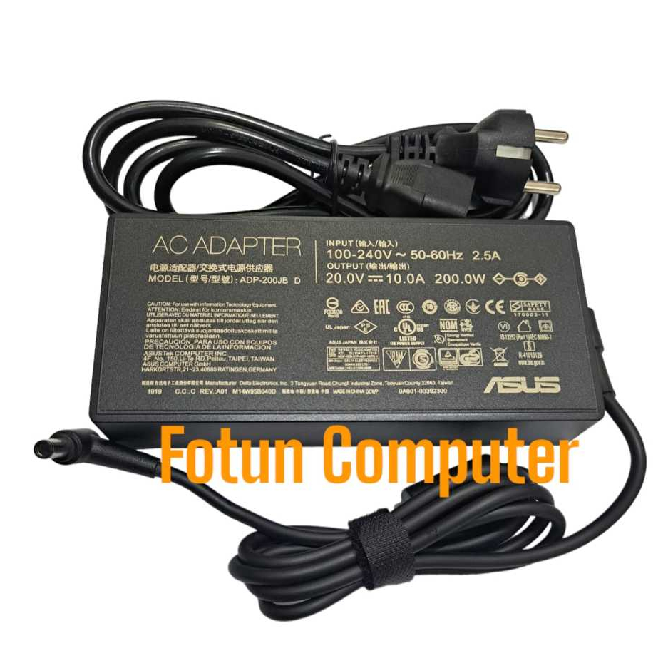 Adaptor Charger Asus ROG Zephyrus G15 GA503 GA503QM GA503QS GA503QR 20V 10A