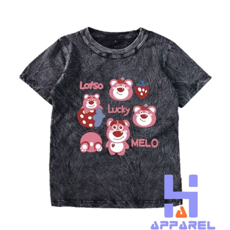 BAJU ANAK KAOS WASHED LOTSO TOY STORY