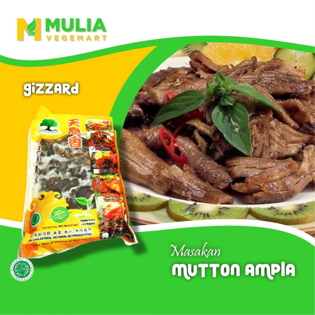 

Mulia VegeMart Sambel Hati 450g/Mutton Gizzard
