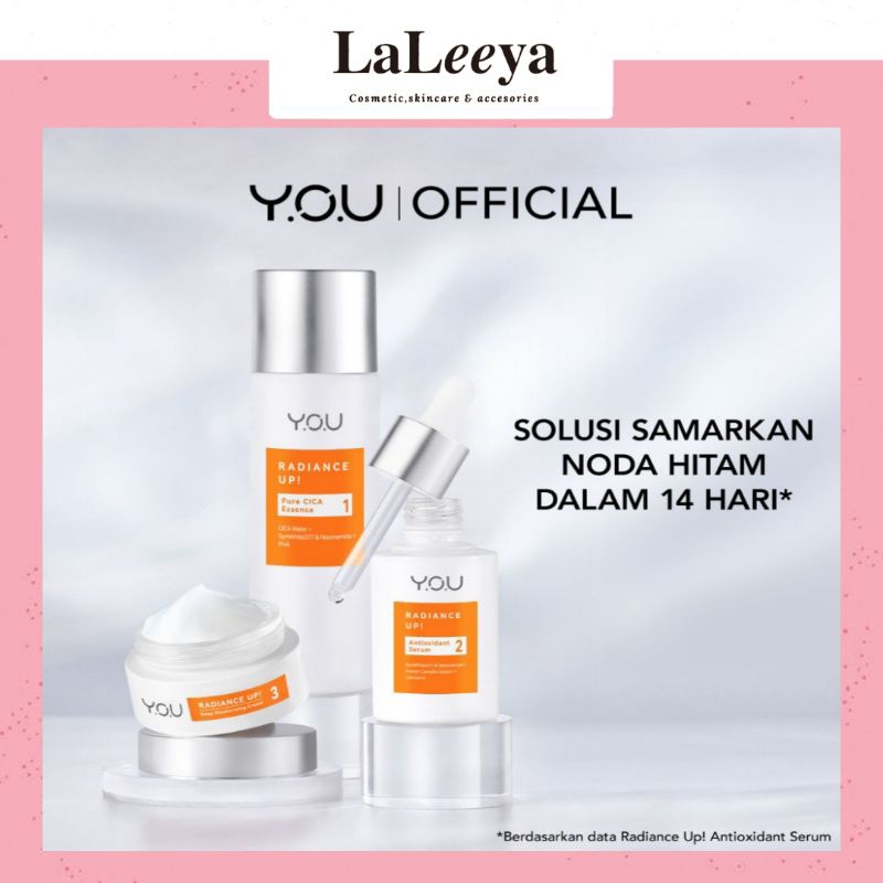 || LALEEYA.ID || YOU 8× SymWhite 377 Radiance Up Series Exfoliating Essence + Brightening Serum + Ce