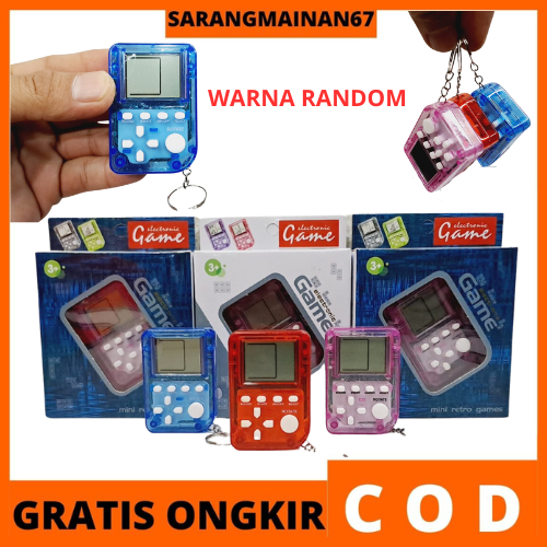 870 (PROMO) COD TERBARU Persegi Game box Mini 26in1 Brick Games Retro Fc Sup Gameboy Tetris Gamebox