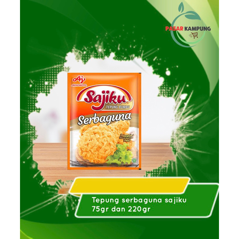 

Sajiku tepung bumbu serbaguna
