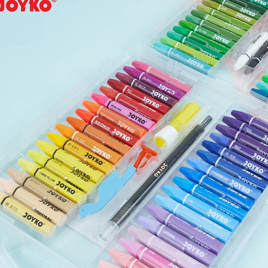 

Bestseller Crayon Krayon Minyak Oil Pastel Joyko Laris