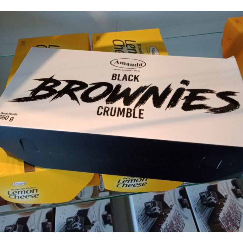 

Brownies Black Crumble, Bolu Kukus