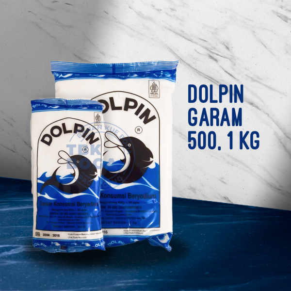 

Garam Dolpin ( 500 gr, 1 kg ) Beryodium Dolphin