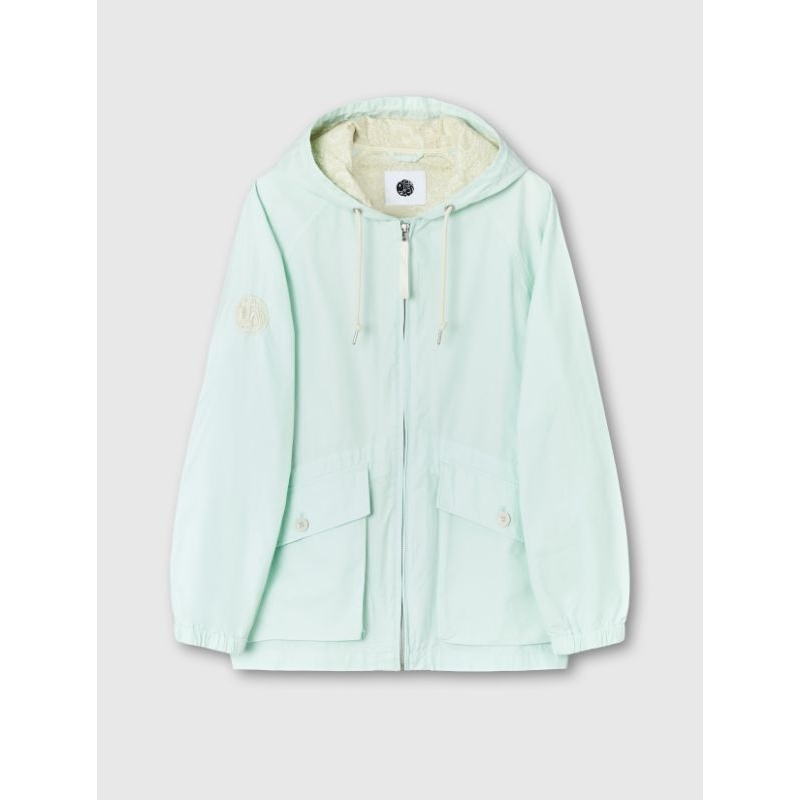 Pretty Green Cotton Jacket Light Blue Original