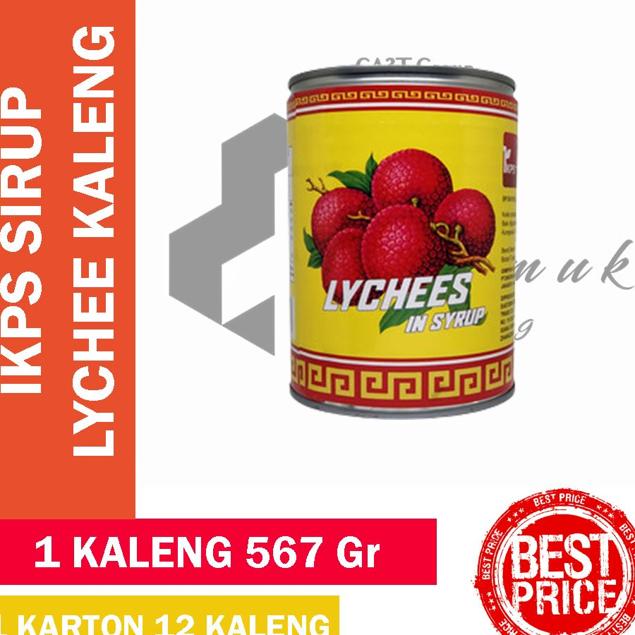 

Baru Lychee in Syrup / Buah Leci Kaleng 567gr IKPS Murah & Berkualitas!!! Dijual Murah