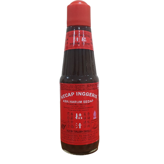

Ready Kecap Inggeris kecap inggris Asia Harum Sedap AHS kecap asia 135 ml botol plastik ekonomis bisa COD murah
