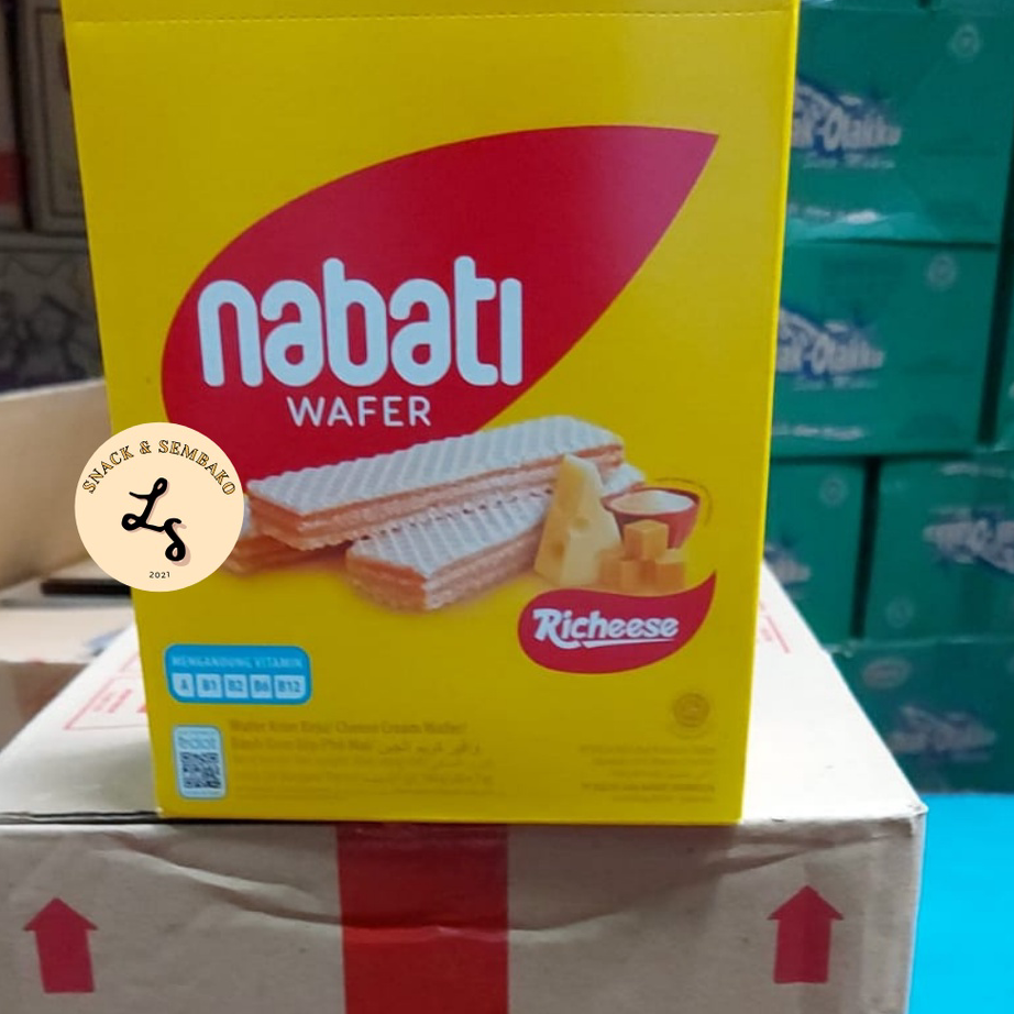 

Harga Promo Richeese/Richoco Nabati Wafer 500 1 Kotak 20 x 7gr