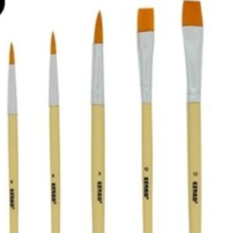 

Ready Kuas Lukis Kenko set 5 pcs BR-501 ➧✾