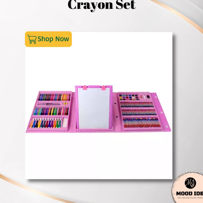 

Stok Banyak (MI) Set Crayon 208 Warna / Pensil Mewarnai Alat Menggambar Anak Paling Popular