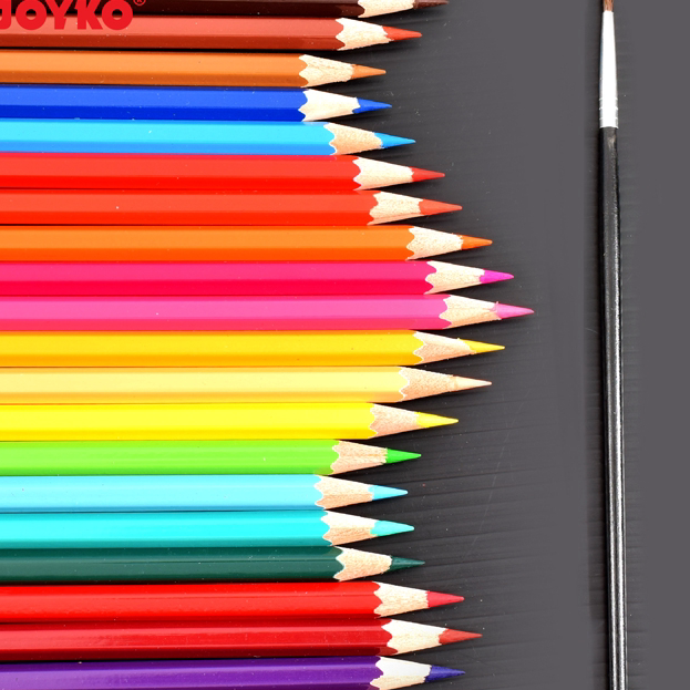 

➢☋★✭ Joyko Pensil Warna Cat Air Watercolor Pencils Hexagonal Grip