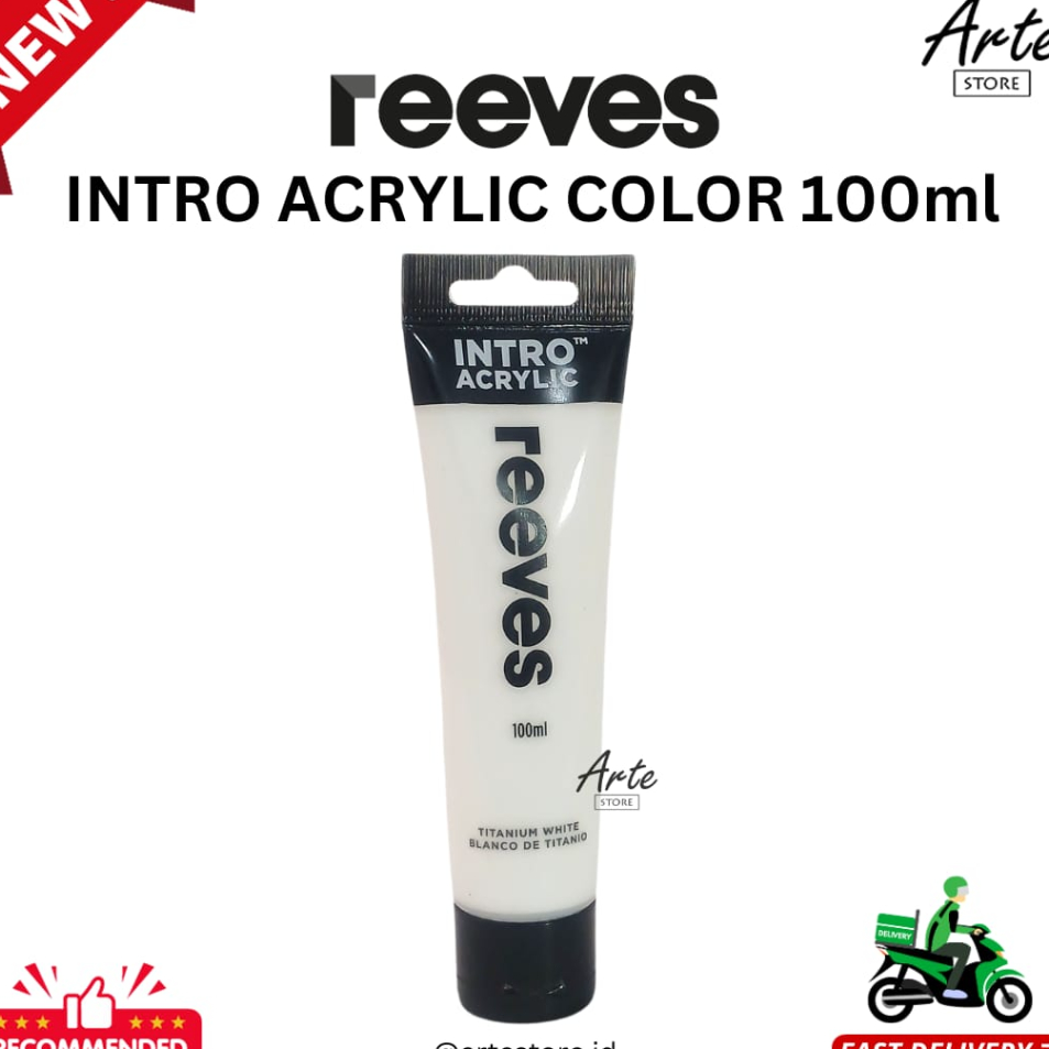 

Super Promo Cat Acrylic Intro Reeves Titanium White 100 ml ←➲❊✩