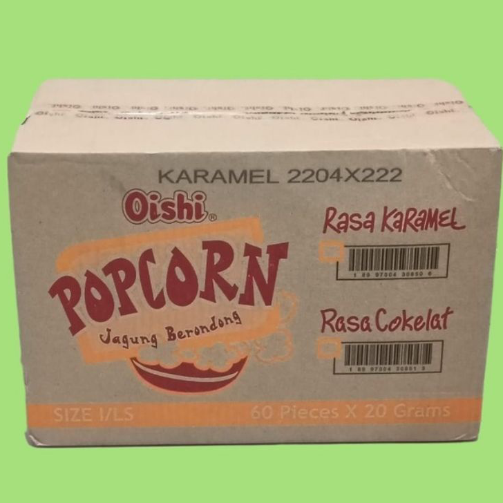 

★★★★ Oishi popcorn caramel 20 gram -10 pcs