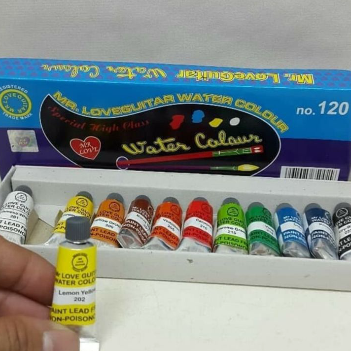 

➦✫✢ Cat Air Guitar Mr.LoveGuitar 120/12 warna ( 1 set )