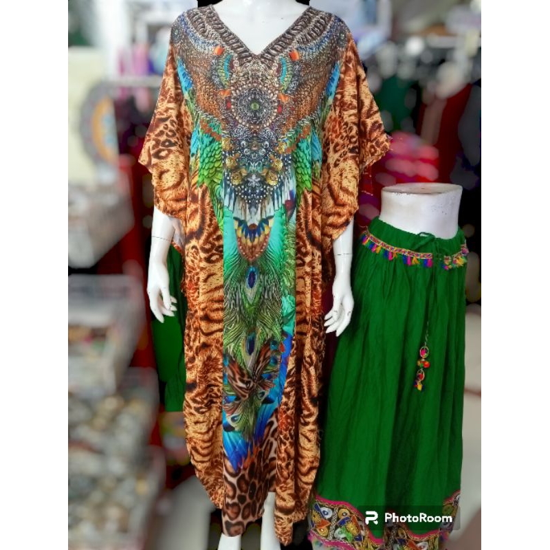 Kaftan Sutera Mewah India Dubai Arab