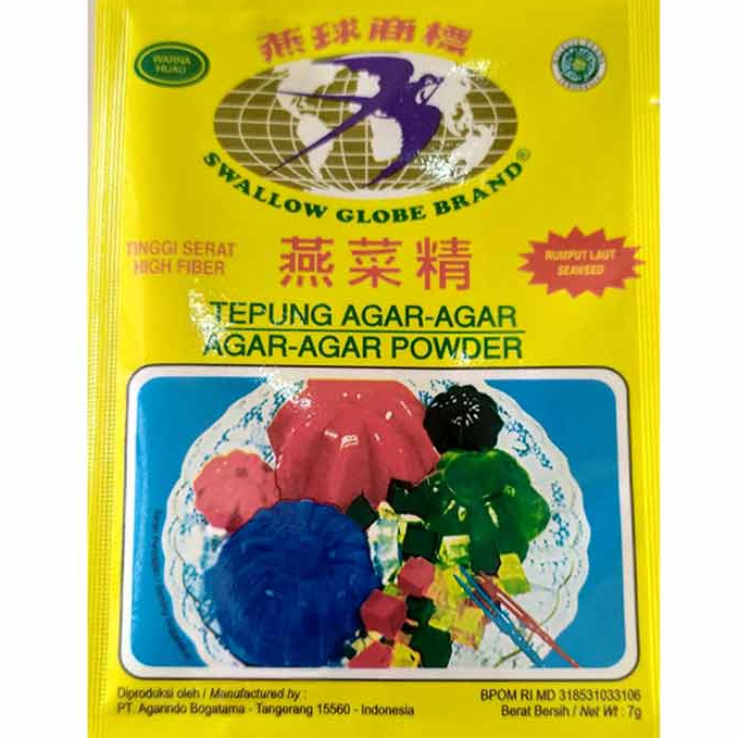 

Murah Banget Agar Agar Swallow Globe 7gr Ready
