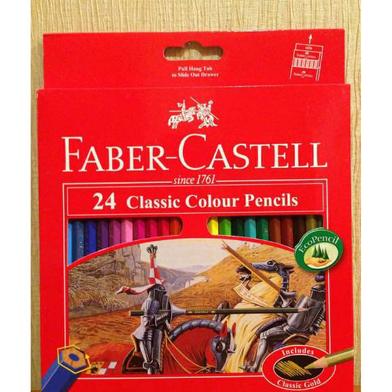 

Seller Pensil warna 24 Faber Castell / Classic colour 24 Warna Faber Castell