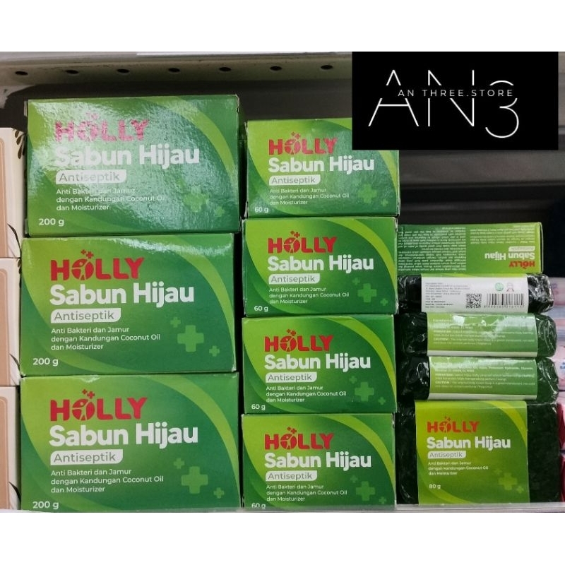 Holly sabun hijau antiseptik
